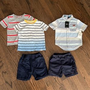 👗2T bundle of boys clothes, some GAP, Nautica and Polo.